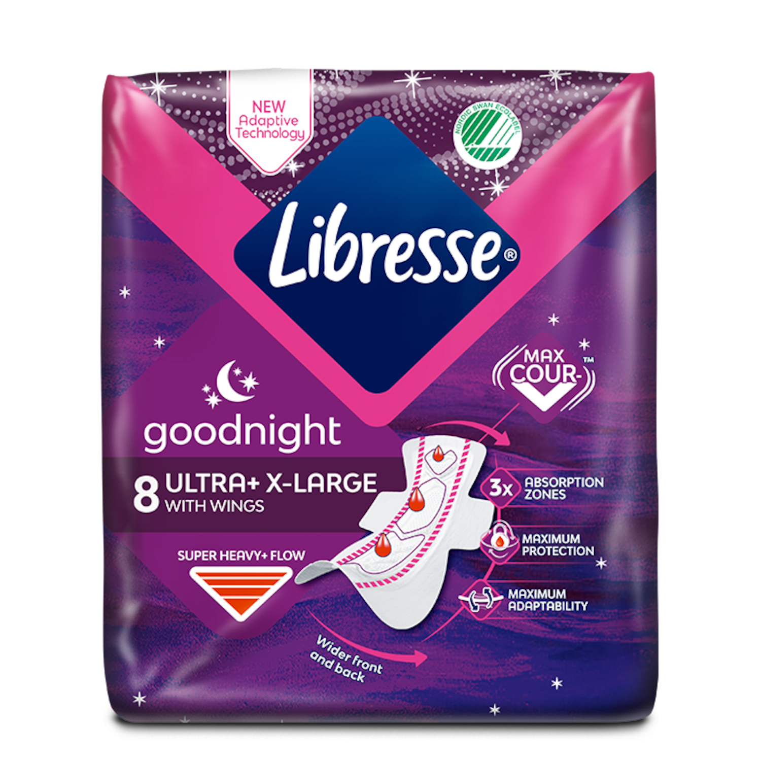 Ultra Extra Large egészségügyi betét szárnyakkal