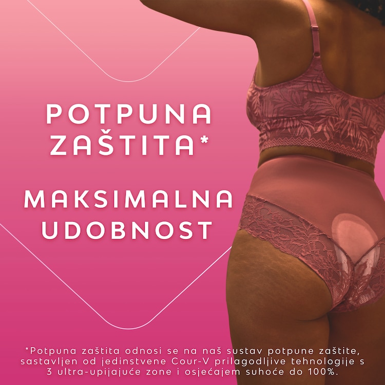 Pink Elephant Libresse V Protect X14 Hr
