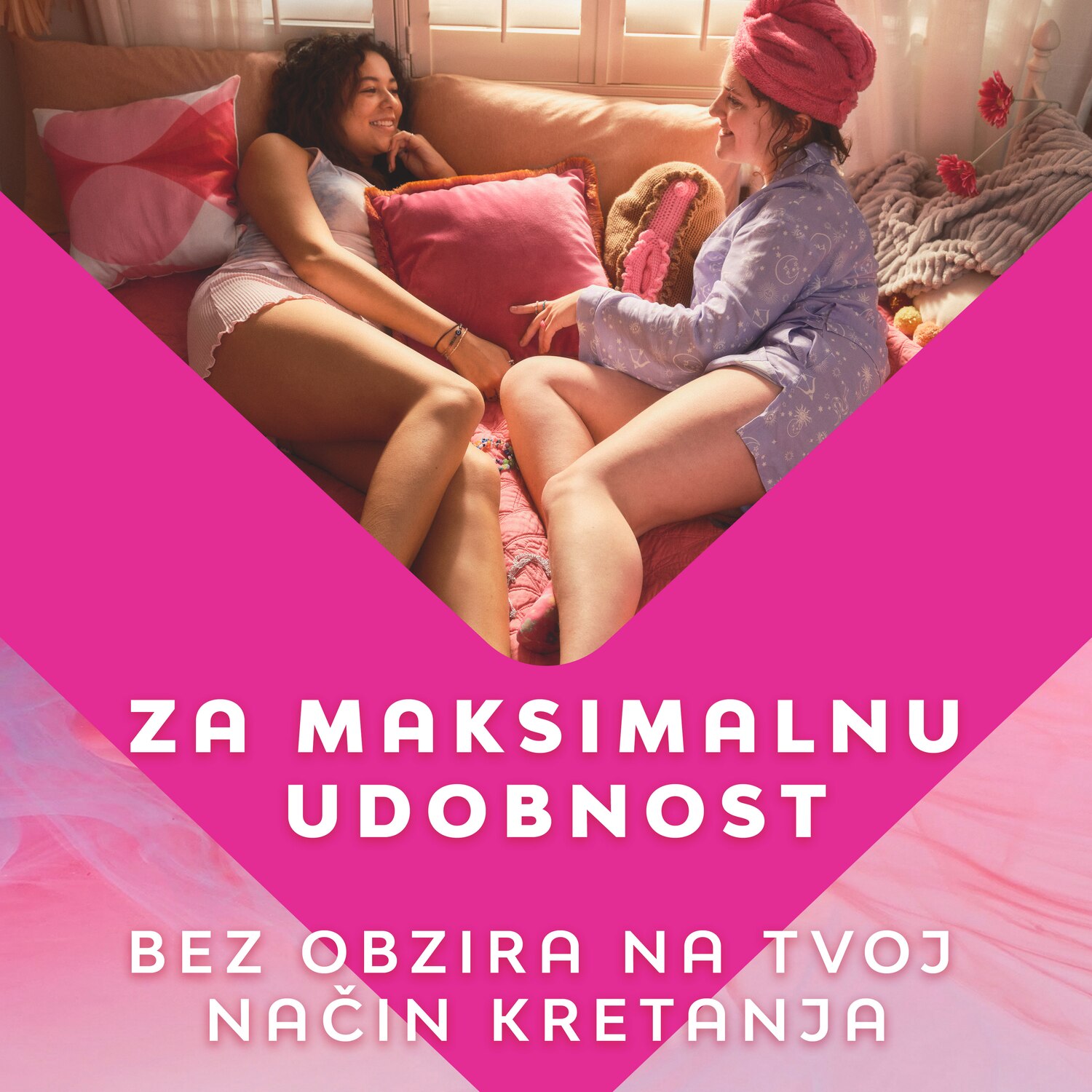 Pink Elephant Libresse V Protect X14 Hr