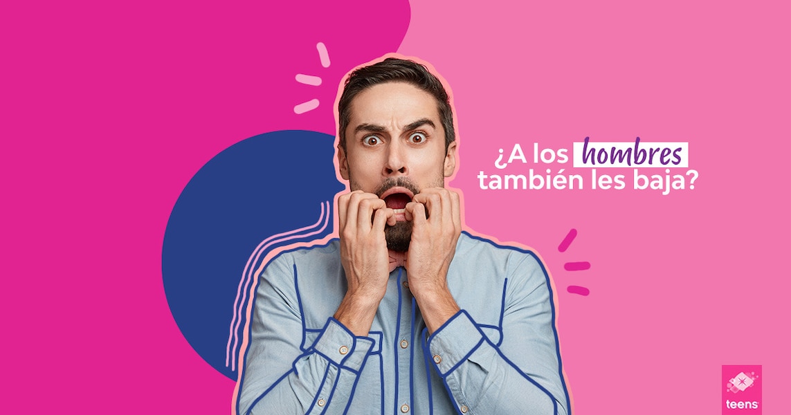 ¿A los hombres también les baja?
