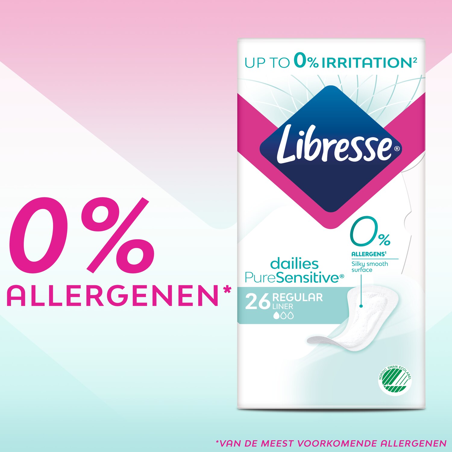 Aquamarina Pure Sensitive Liners X20 Allergens Nl