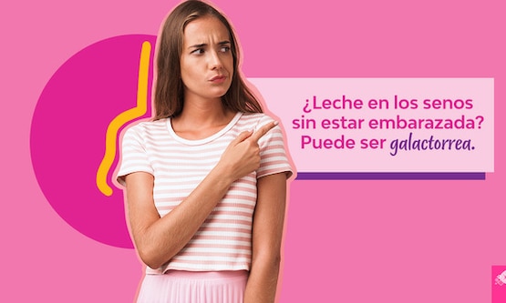 ¿Leche en los senos sin estar embarazada? Puede ser galactorrea