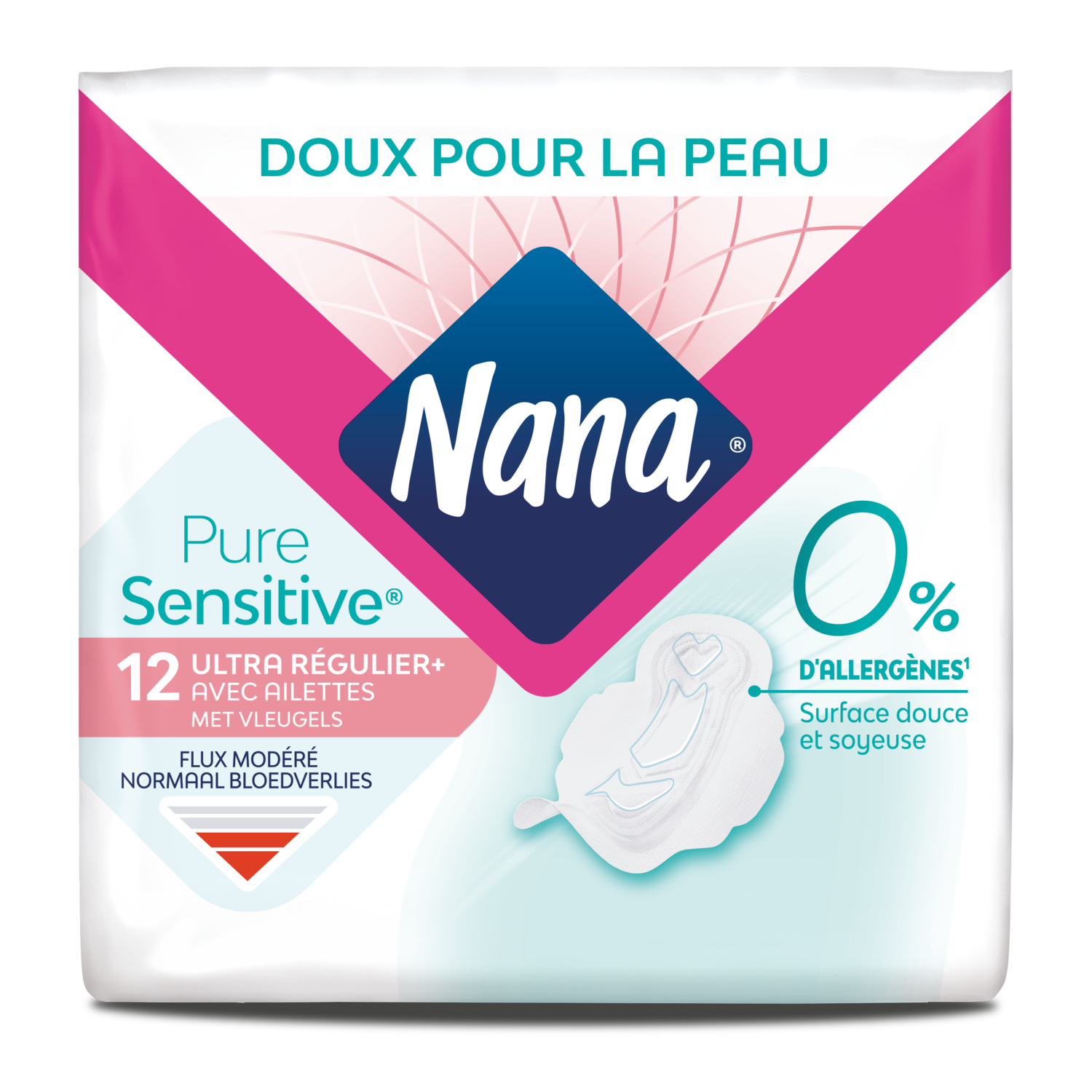 Serviettes Ultra Régulier Plus