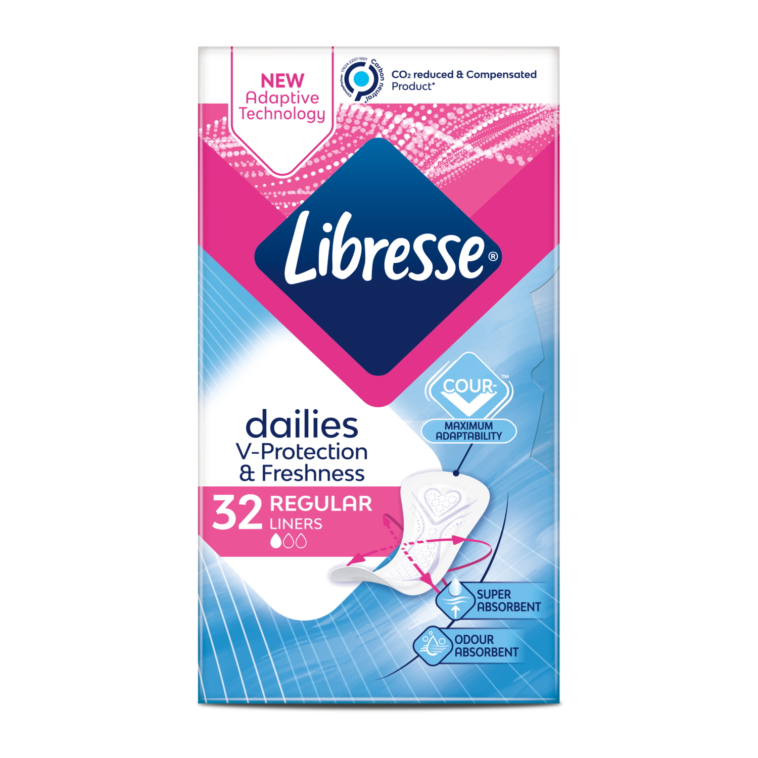 Σερβιετάκια dailies V-Protection & Freshness Regular