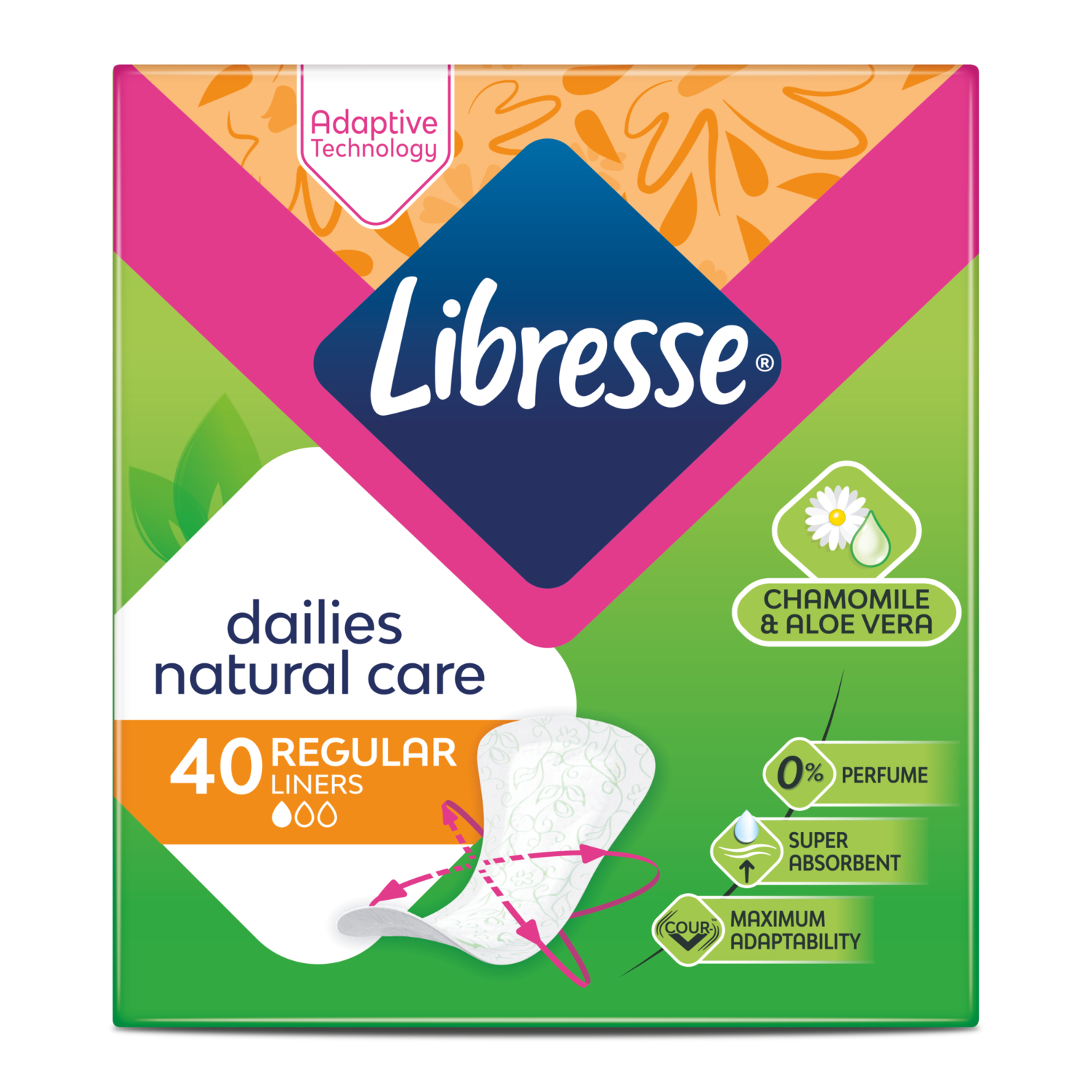 LIBRESSE DAILIES NATURAL CARE REGULAR