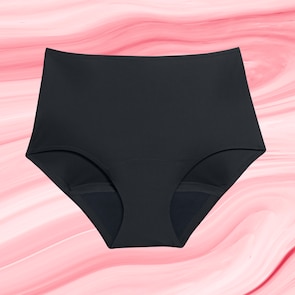 High Waist Heavy Period Pants in Black