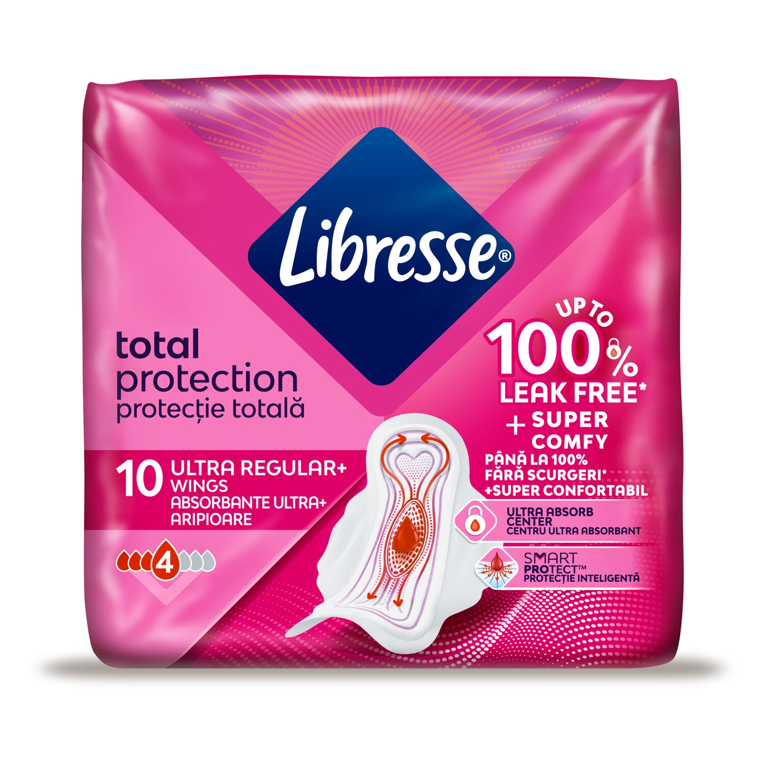Higijenski ulošci Libresse Ultra Regular sa krilcima