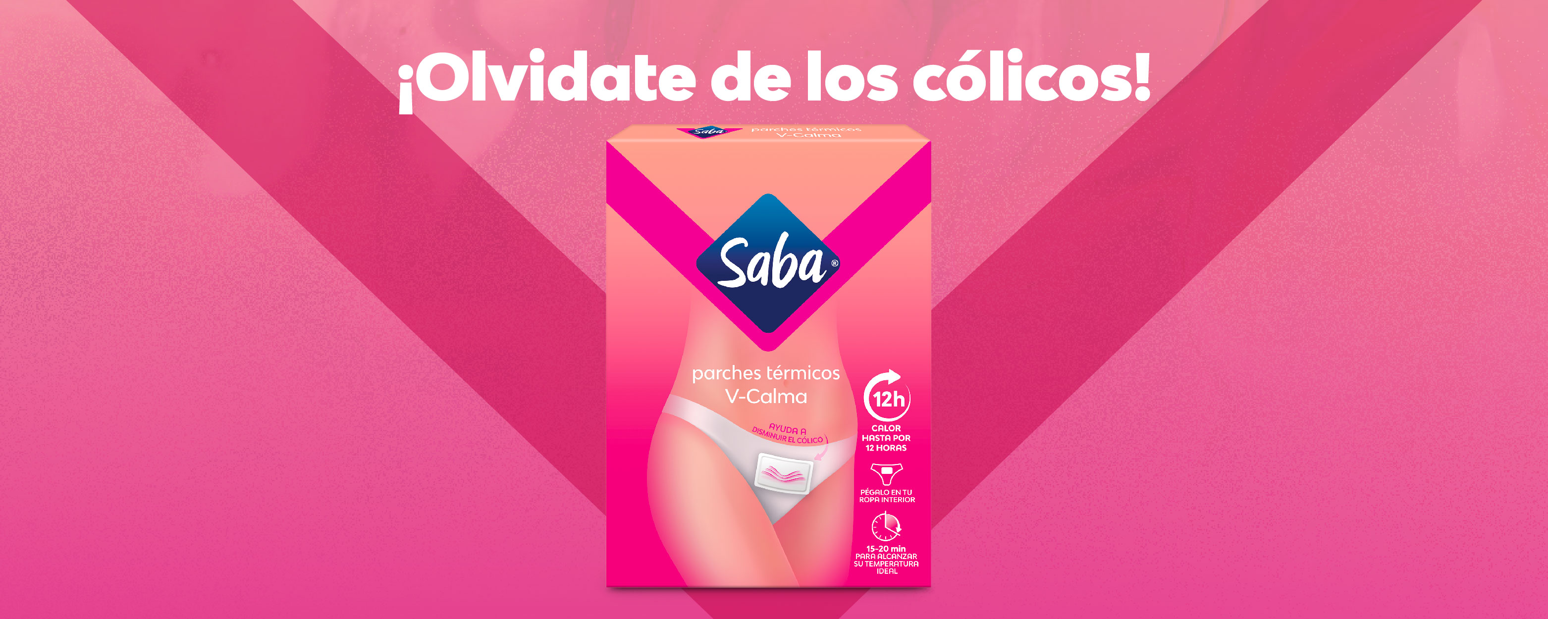 Revista Click - Saba lanza parches térmicos como solución a cólicos  menstruales 💆🏻‍♀️ Saba®, la marca de Essity, compañía líder global de  higiene y salud, lanza al mercado un nuevo producto único