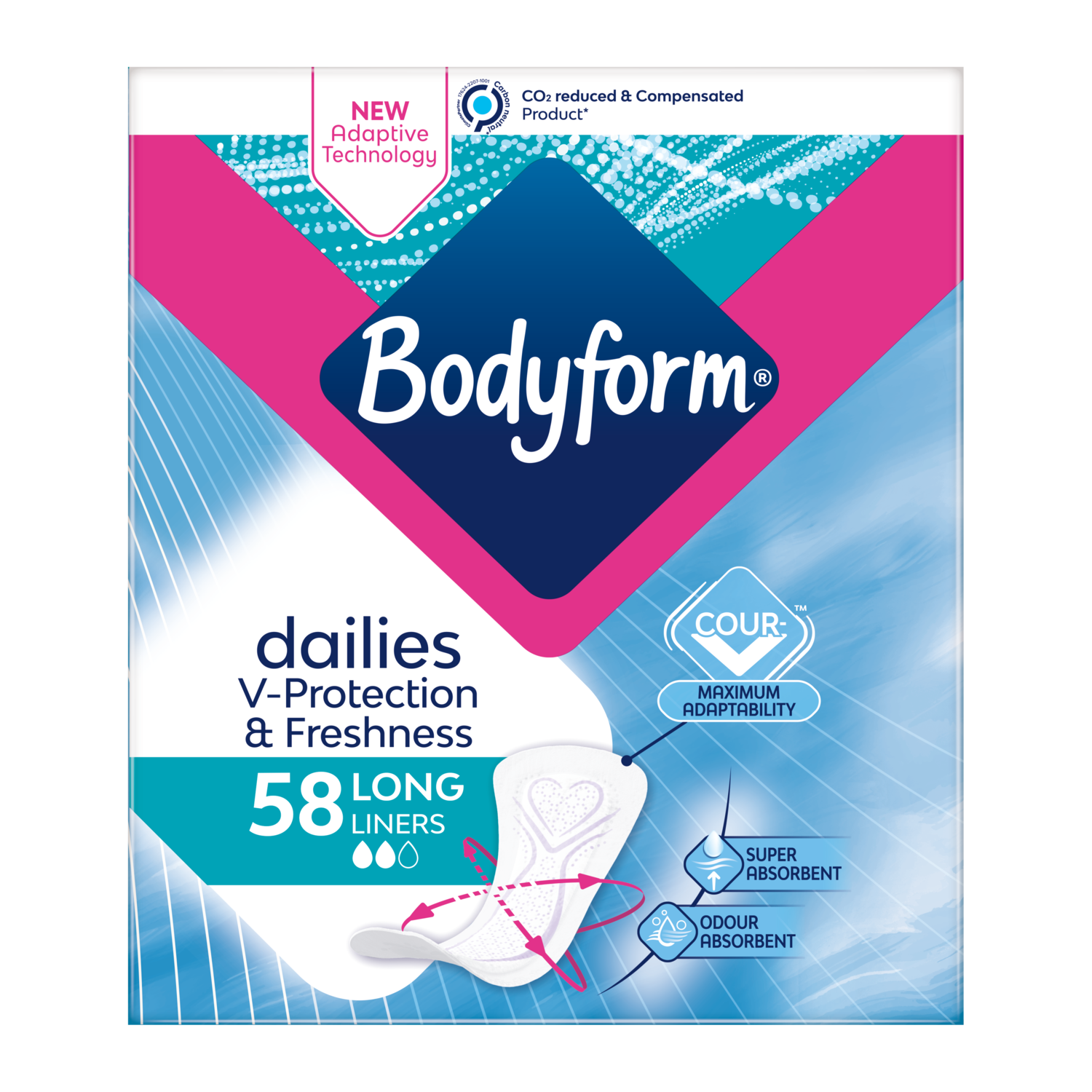 Bodyform Long Liners