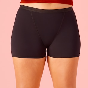 Sleepwear Boy Leg Period Pants in black