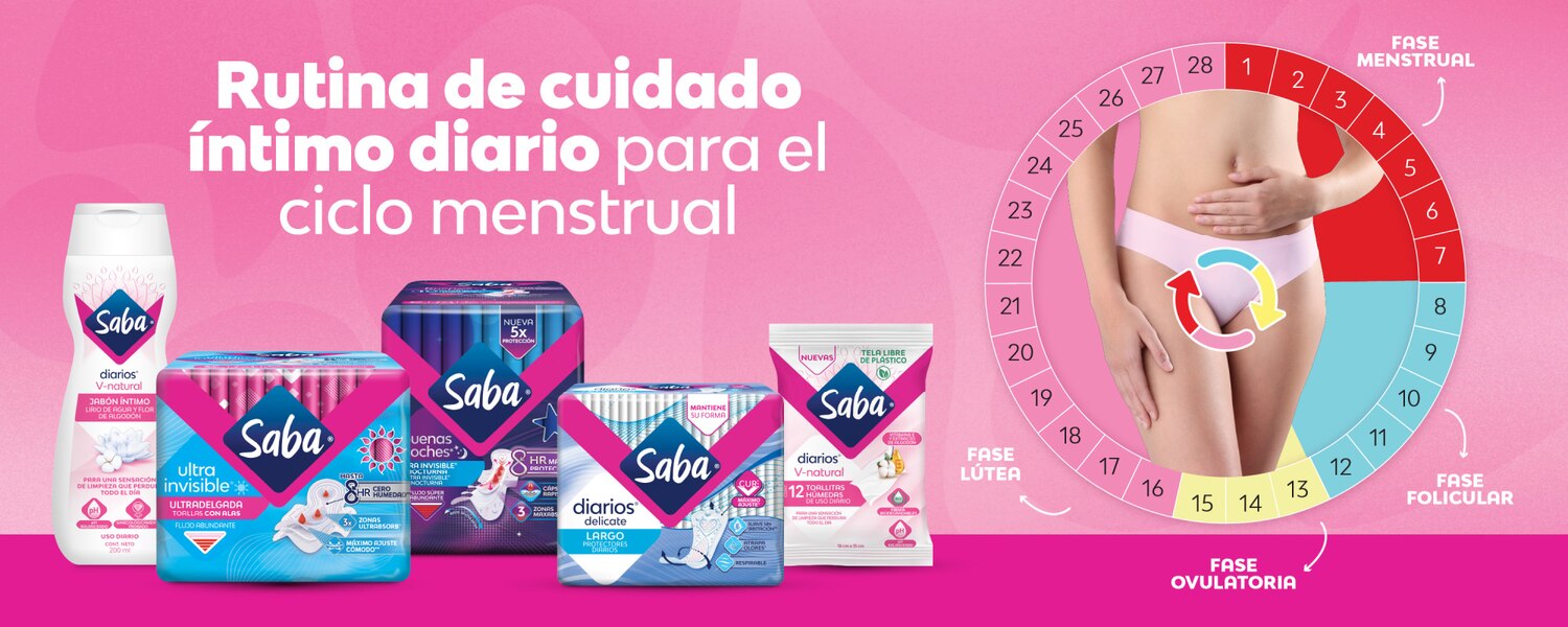 Rutina de cuidado íntimo diario para el ciclo menstrual