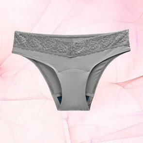 Brazilian Light Period Pants in Zinc Grey