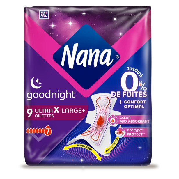 Nana Goodnight X Wing Pack X9 Ultra Pads Fr Be