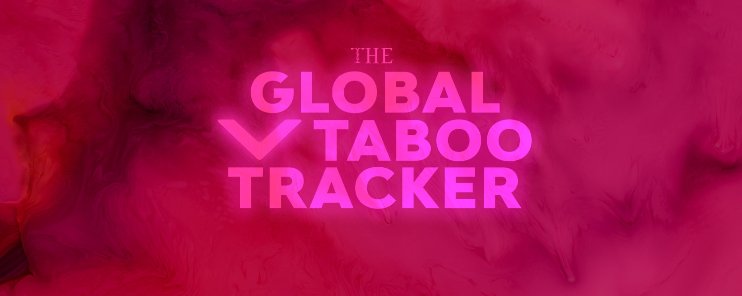The Global V taboo Tracker from Libresse