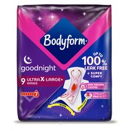 Pack of Bodyform Extra Ultra+ Towels with Wings