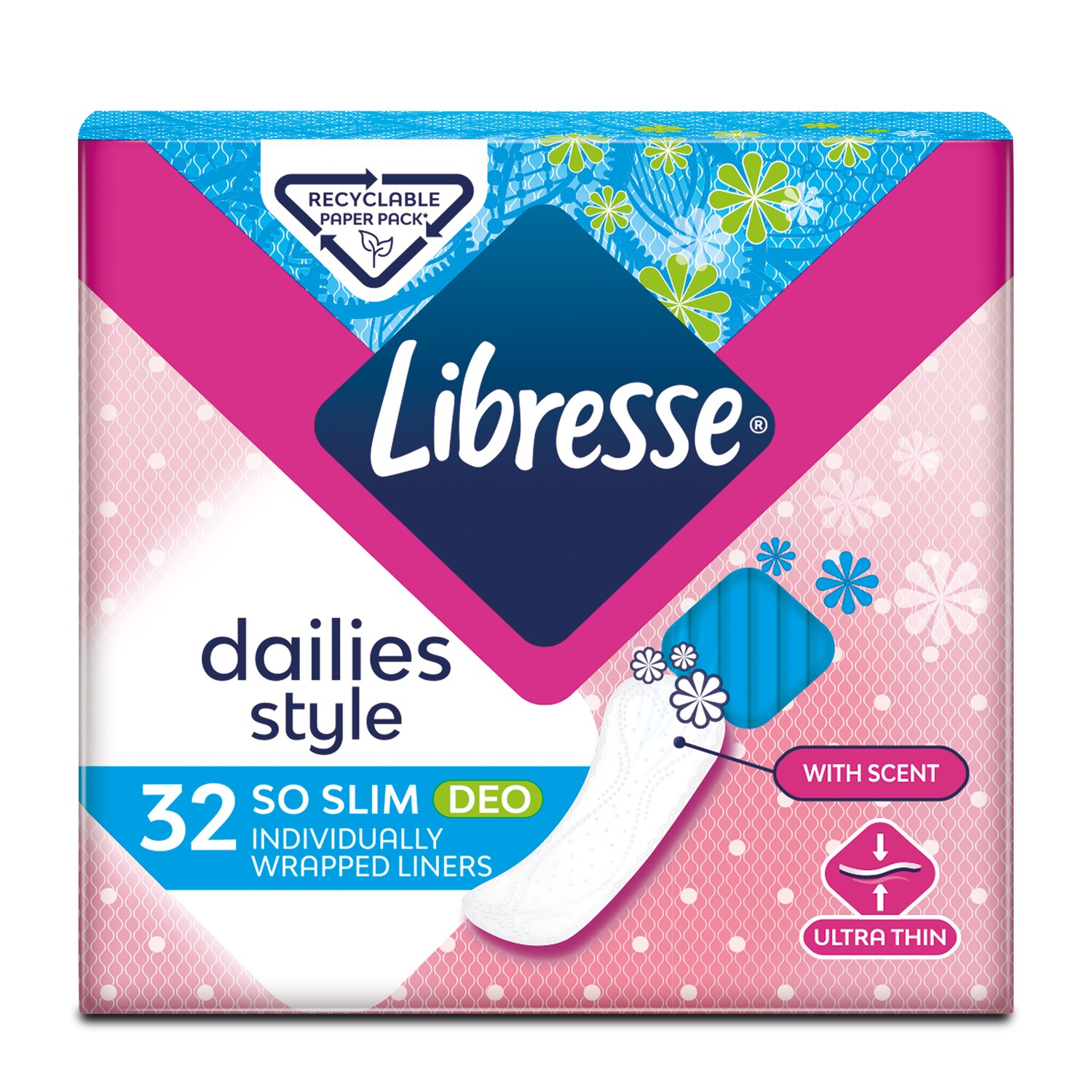 So Slim Deo Fresh Absorbant Zilnic