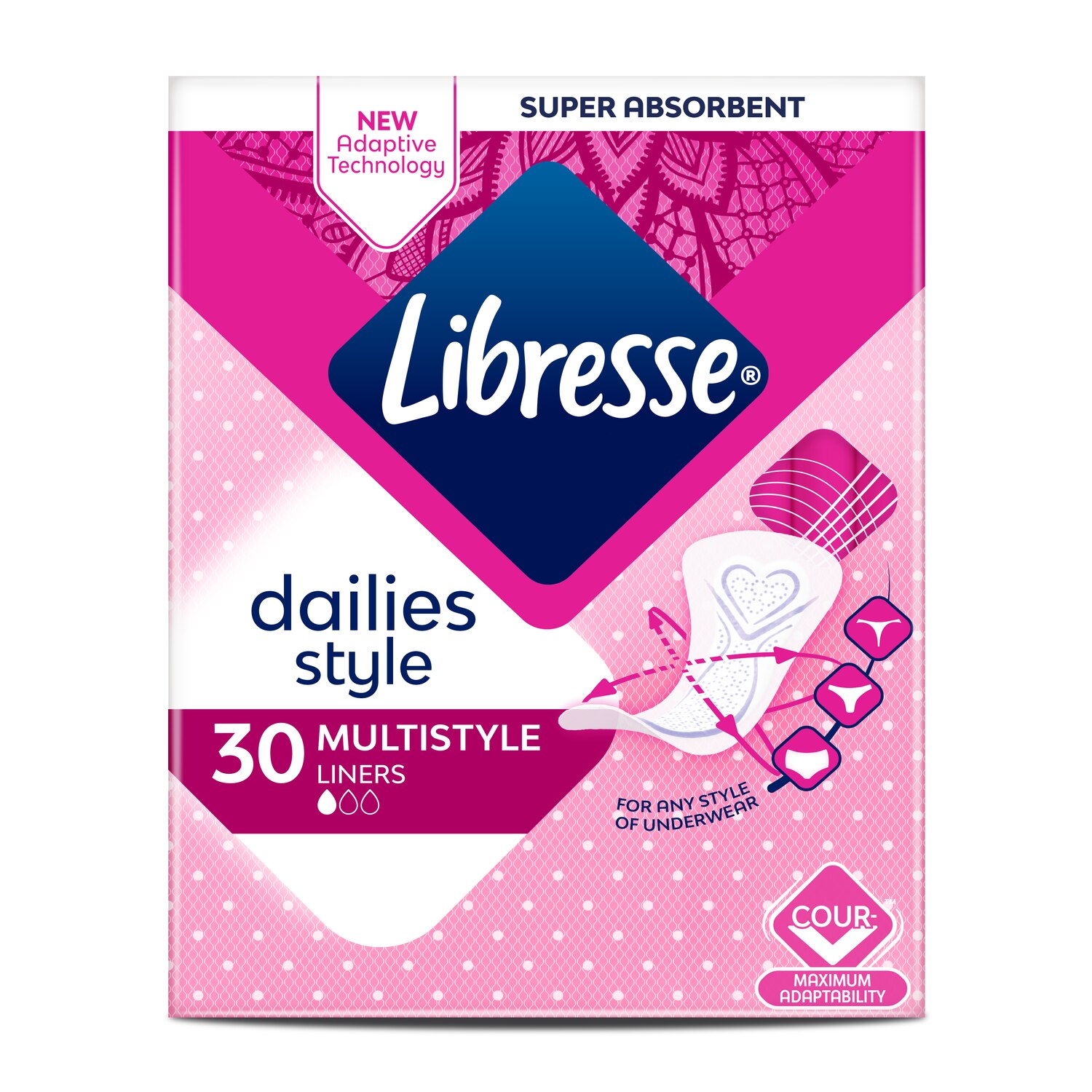 Milky Way Libresse Dailies Multistyle Offline Packshot