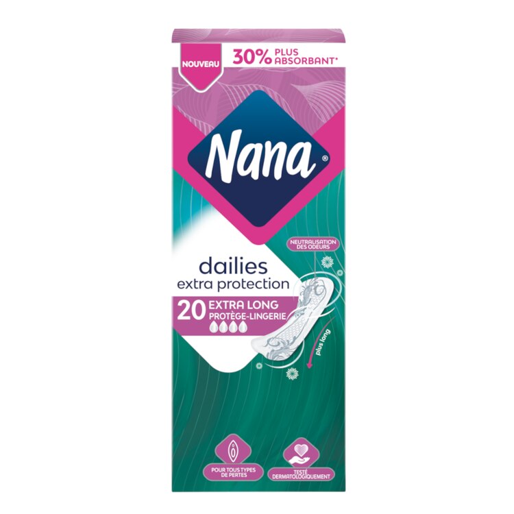 Protège-lingerie extra protection Extra Long