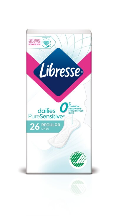 Libresse PureSensitiveTM Regular inlegkruisjes