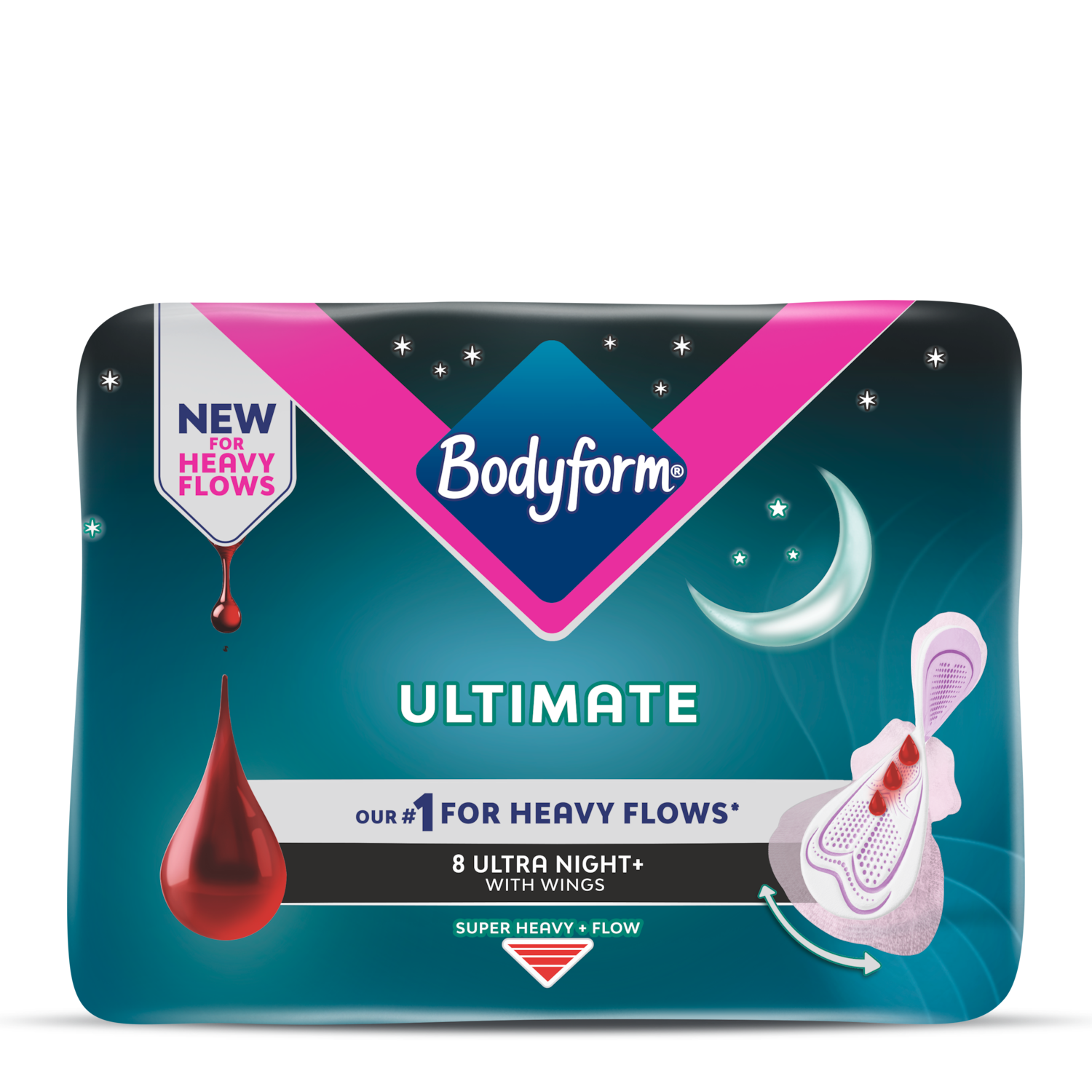 Ultimate Night Period Pads