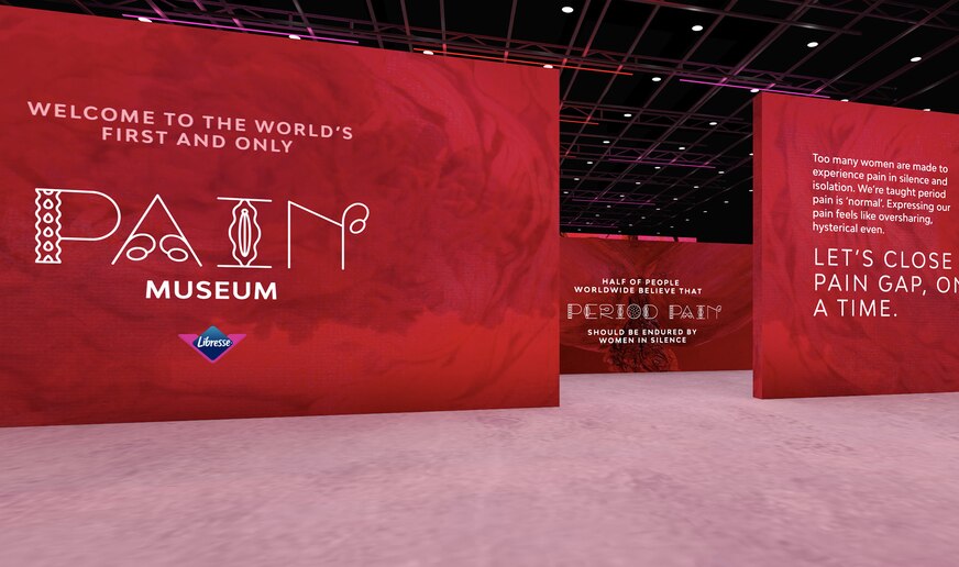 Opening walls of pain museum virtual experience