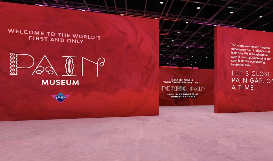 Opening walls of pain museum virtual experience