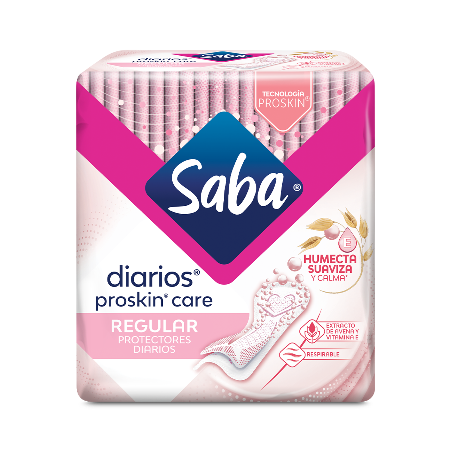 Saba® Diarios ProSkin Care Protectores Regulares