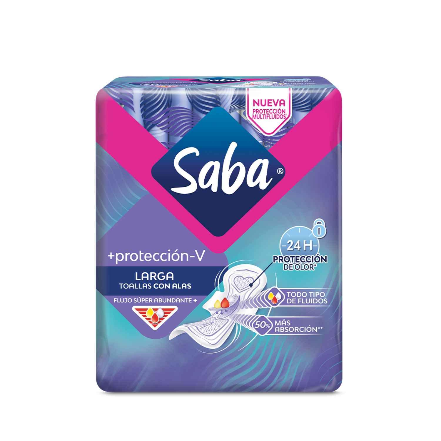 Saba®+protección-V Larga con Alas
