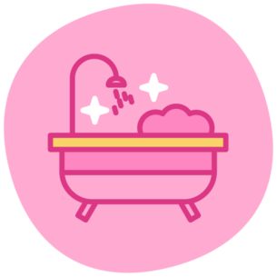 imagen de una tina de baño - Saba