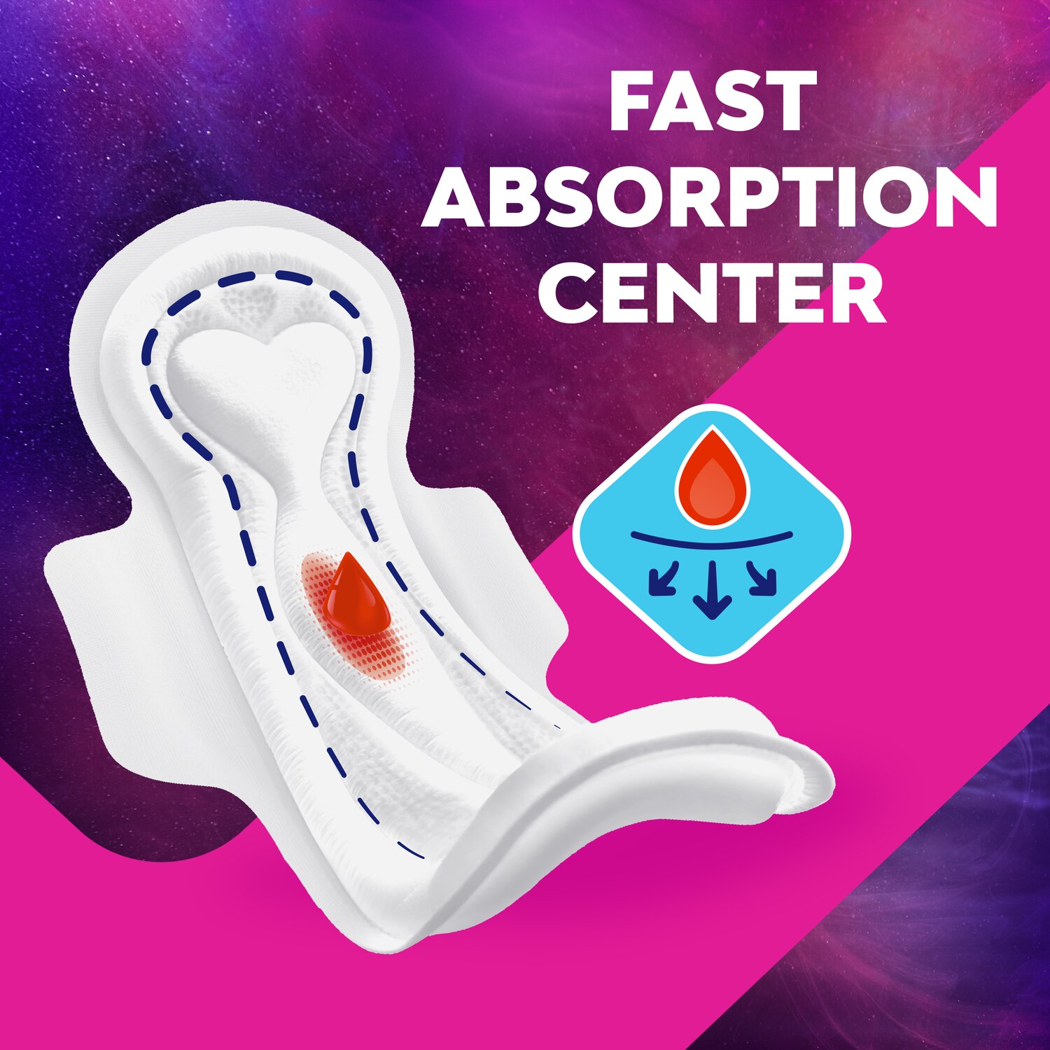 Libresse Svita Maxi Day Mrsi Fast Absorption Center