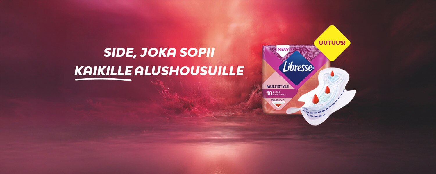 Libresse Multistyle Ultra Regular siivellinen side
