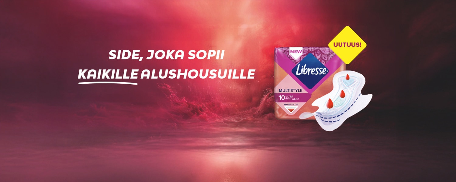 Libresse Multistyle Ultra Regular siivellinen side