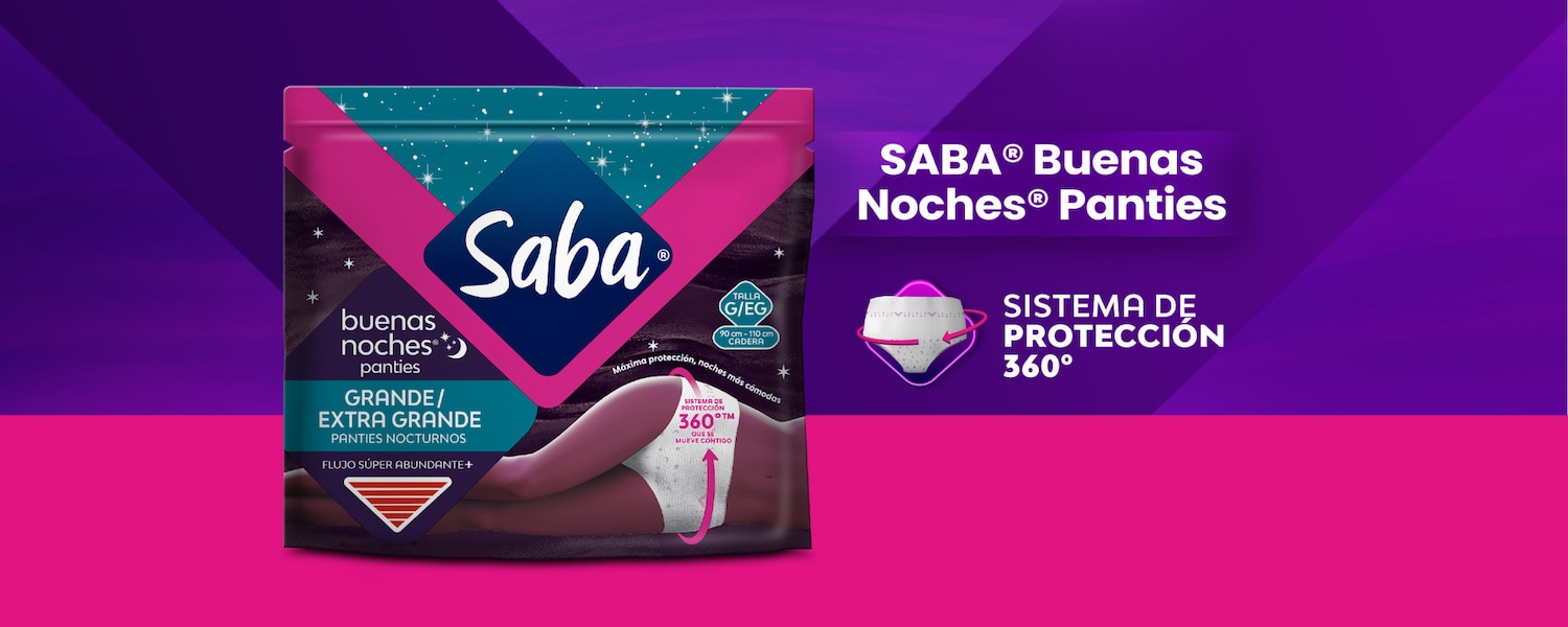 pack de Buenas Noches Panties sobre fondo color transparente - Saba