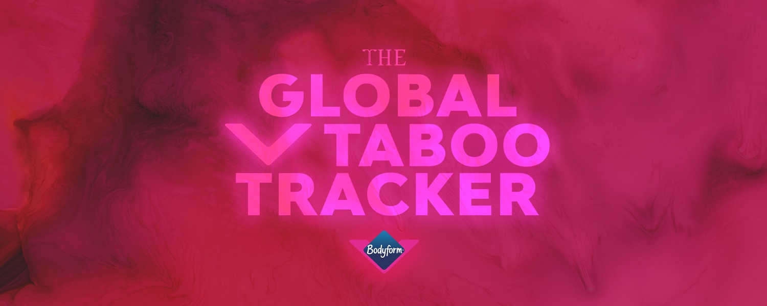 The Global V taboo Tracker from Bodyform