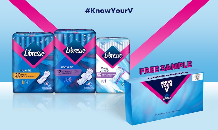 LIBRESSE® KNOW YOUR V TRIAL PACK MAXI NON WINGS