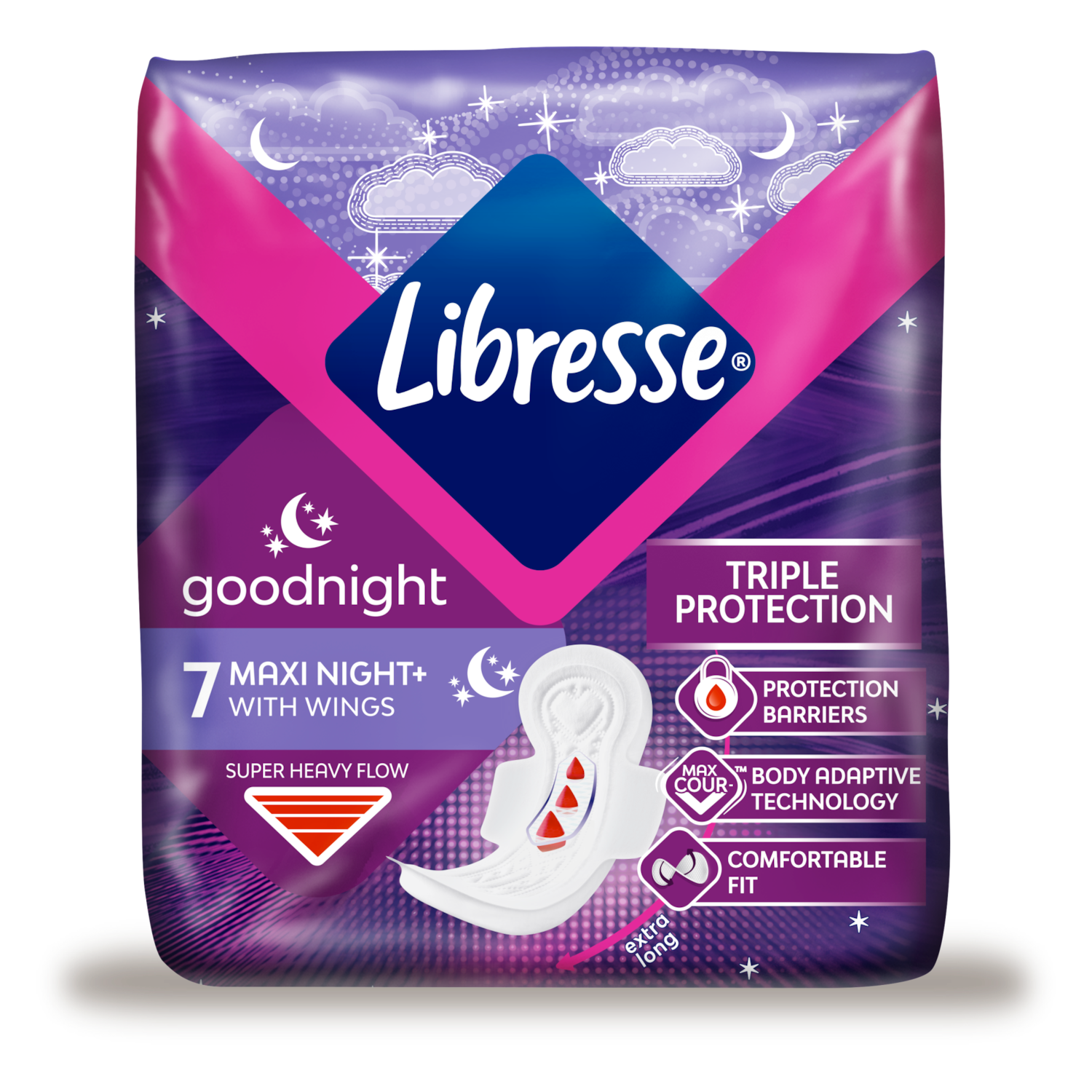 LIBRESSE MAXI GOODNIGHT+