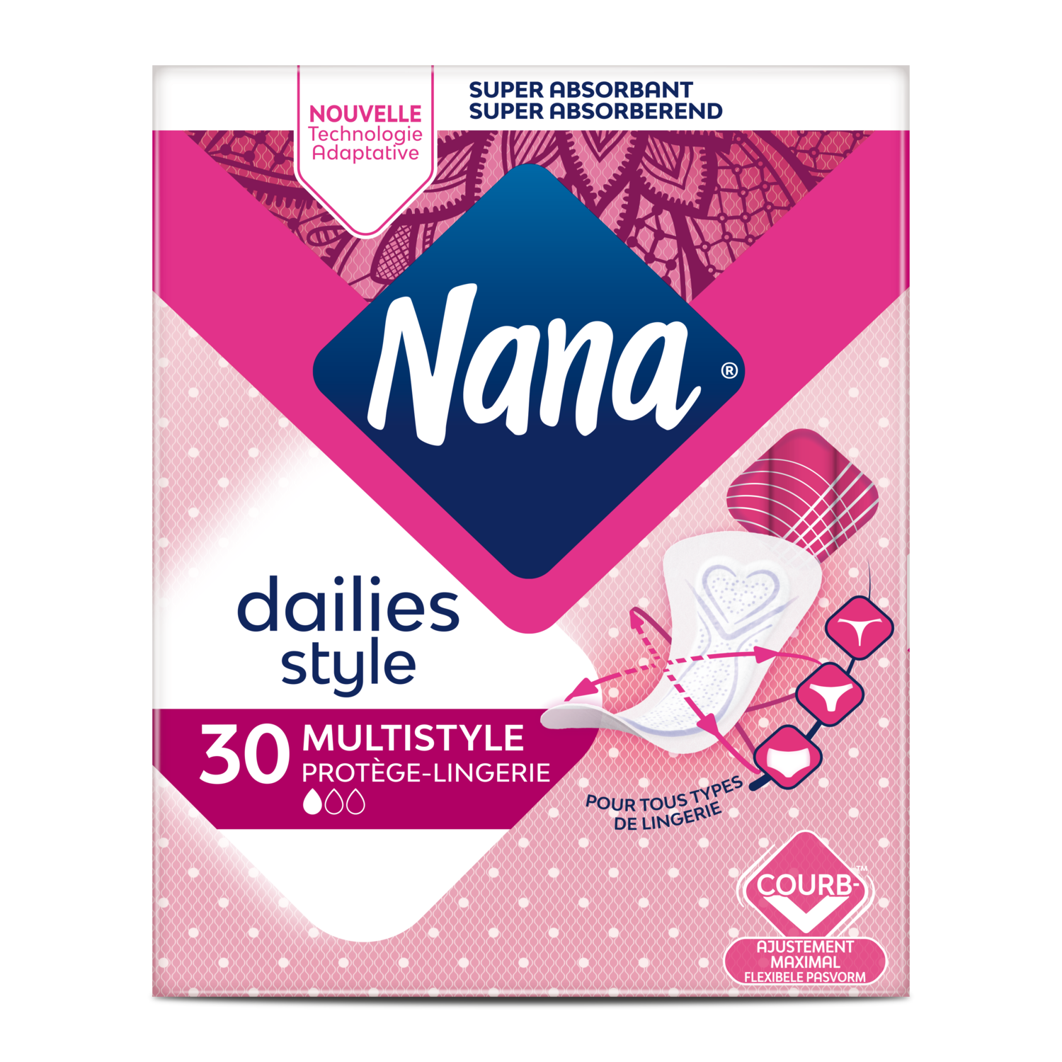 Protège-lingerie Multistyle x30