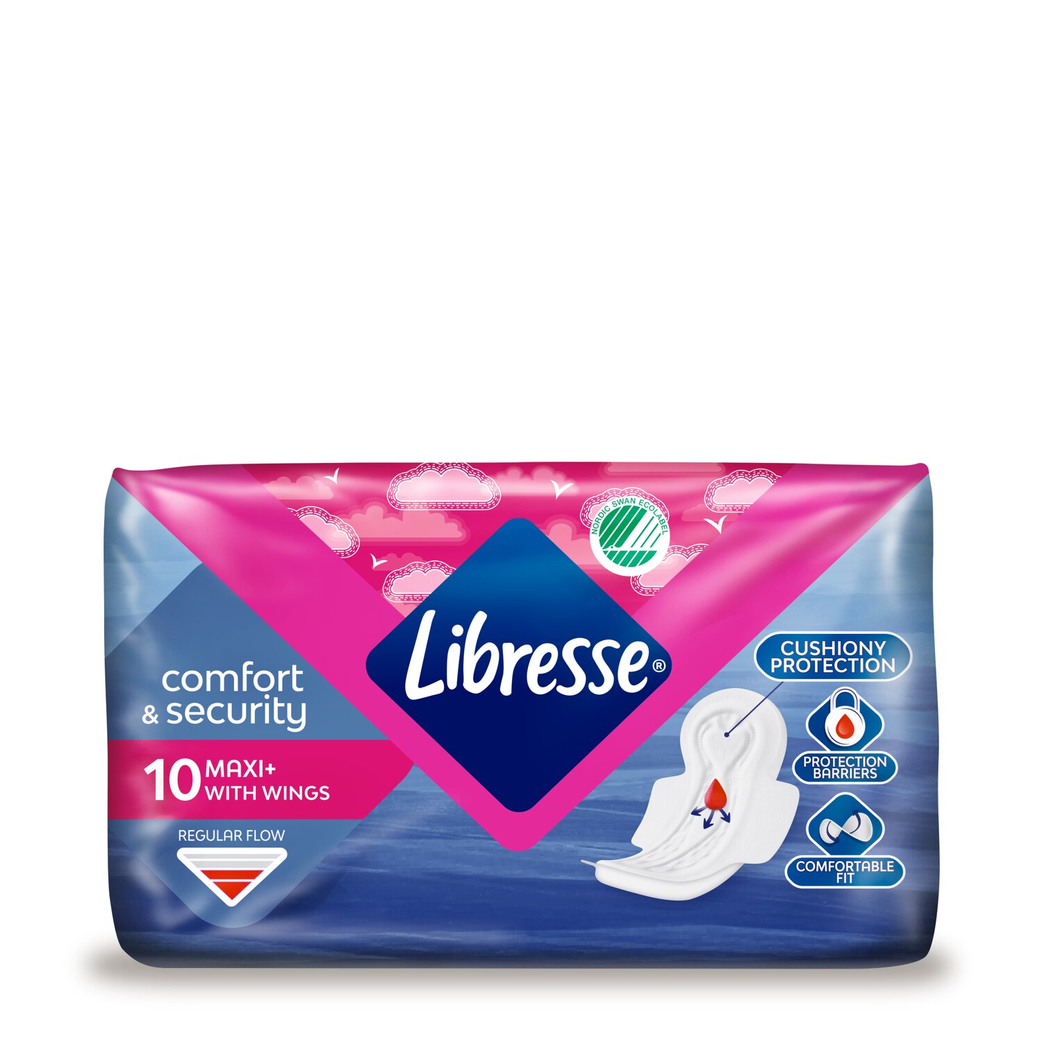 LIBRESSE COMFORT & SECURITY MAXI+ 10