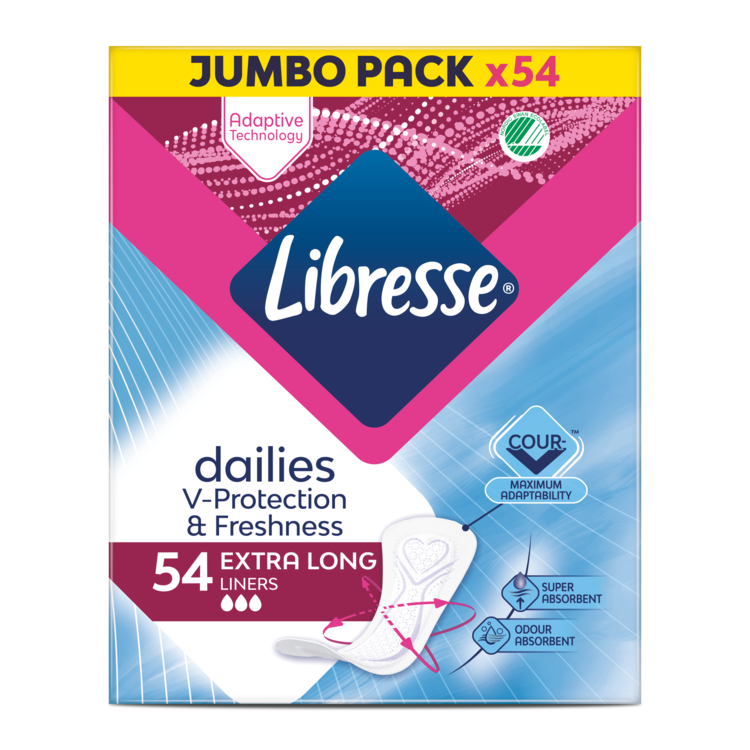 Libresse Dailies Fresh Extra Long Promo Pack X54 Liners