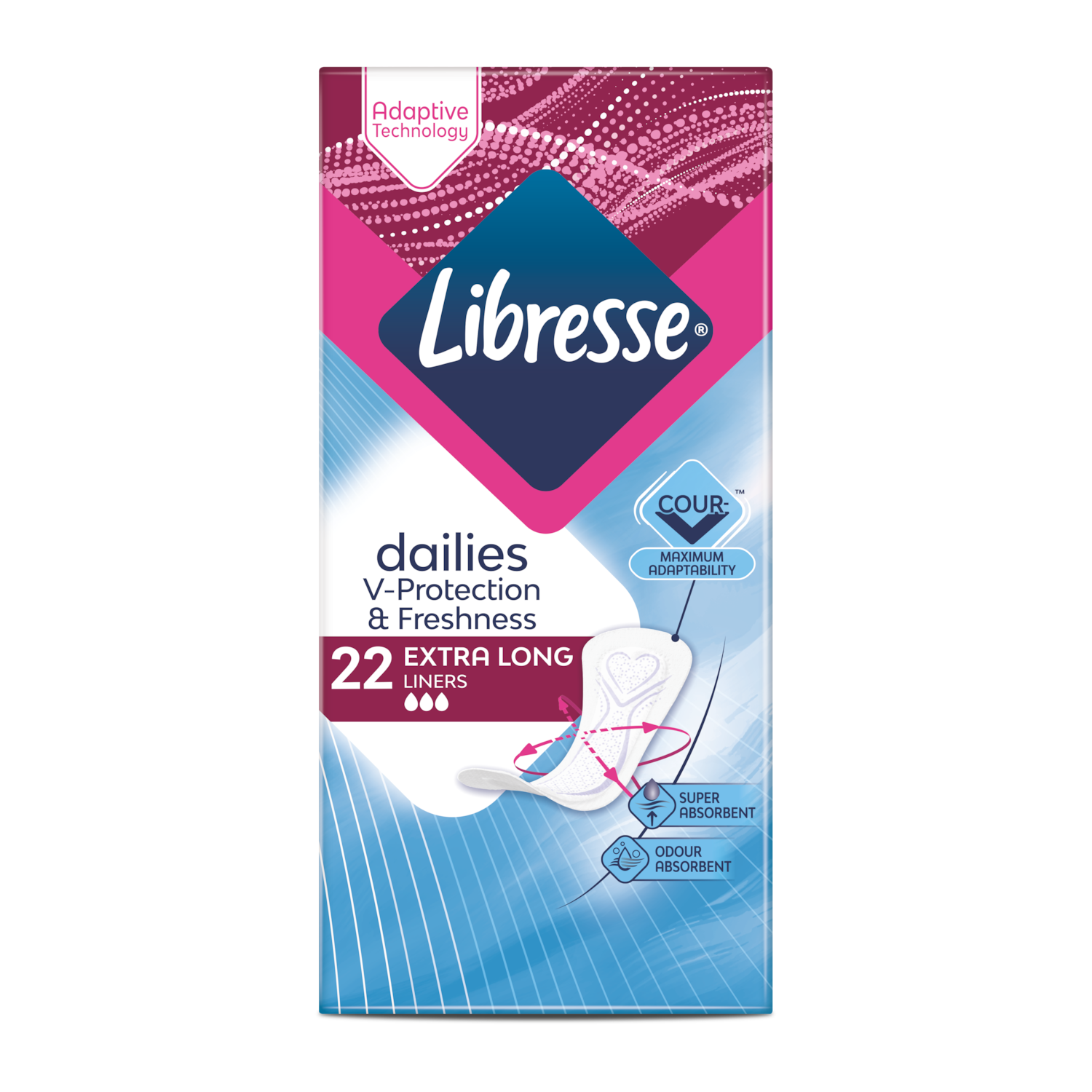 Libresse Extra Long inlegkruisjes