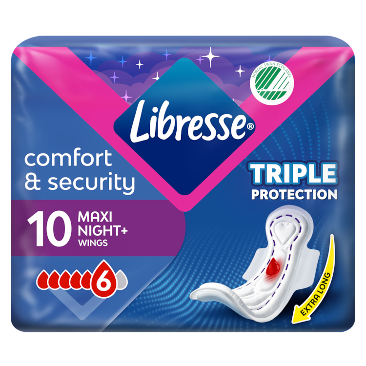 Whole Pack Libresse Comfort Security Single Pack Pcs Femcare Pad Maxi Nigth Wings Region North