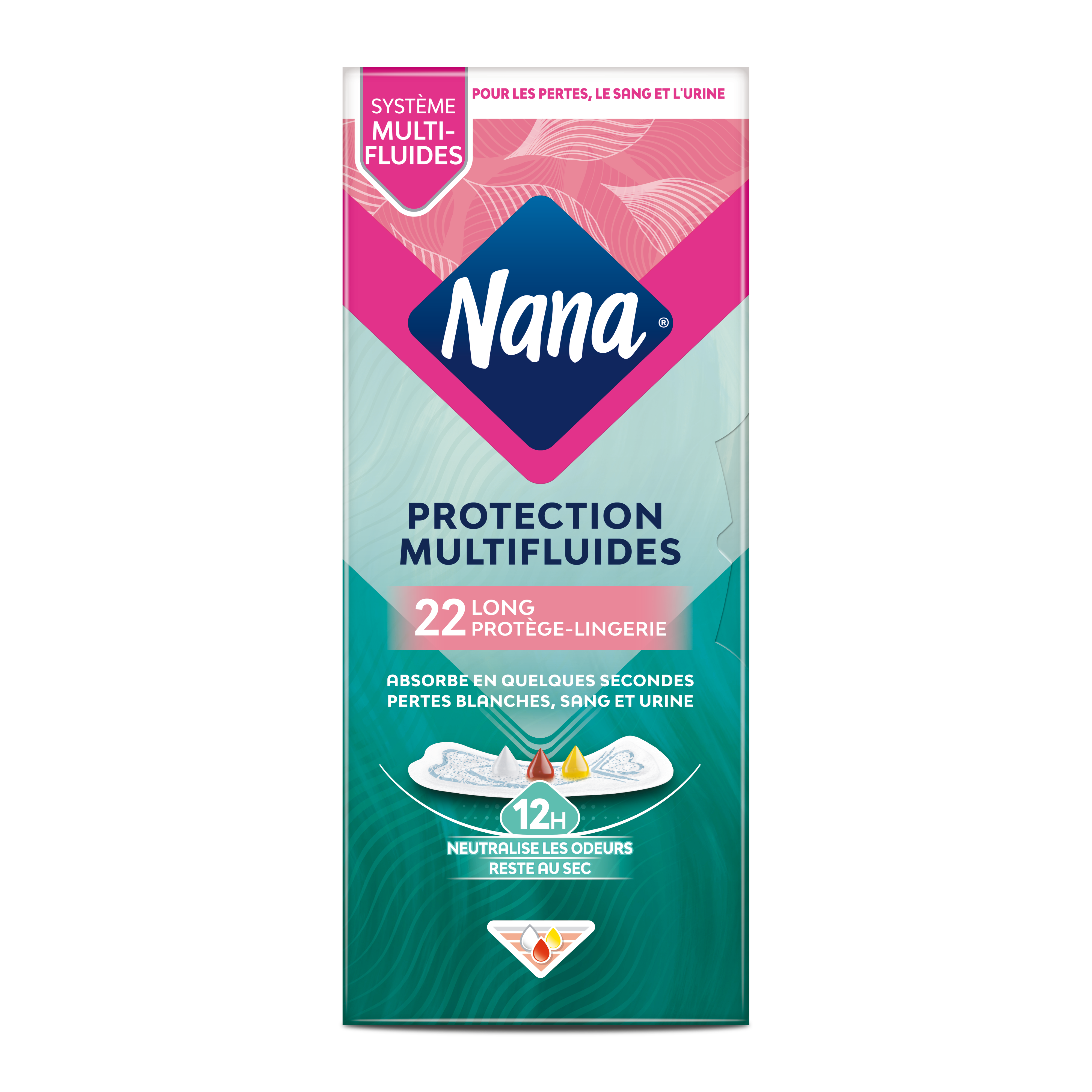 Nana Protection Multifluides Long, Protège-lingerie, Nana