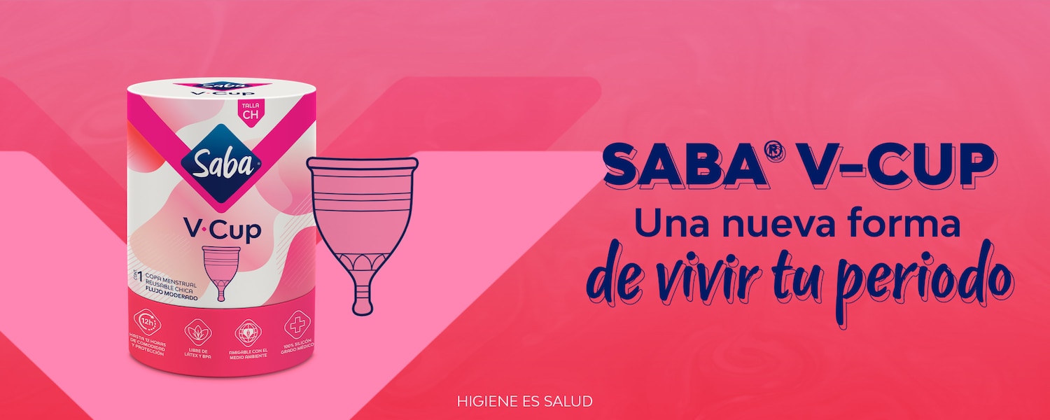Saba® V-Cup: Una nueva forma de vivir tu periodo