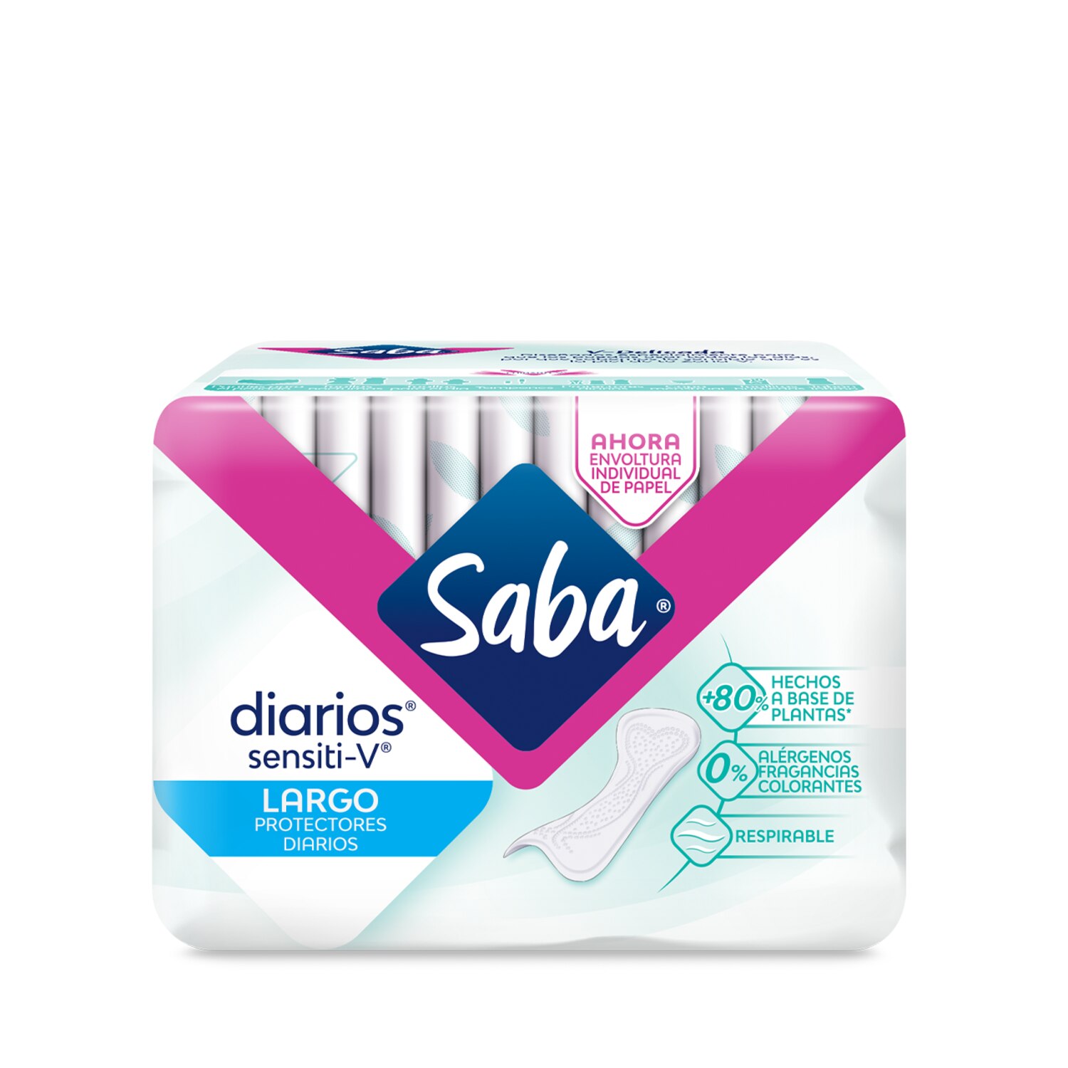 Saba® diarios® Sensiti-V® Largo