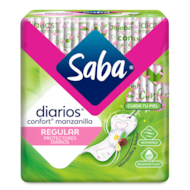 Saba Diarios Confort Manzanilla Regular Pack Protectores