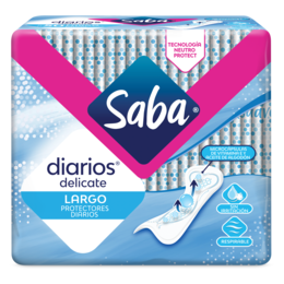 Saba® Protectores diarios largos