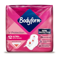 Bodyform Freshness & Protection Normal Ultra+ Towels with Wings