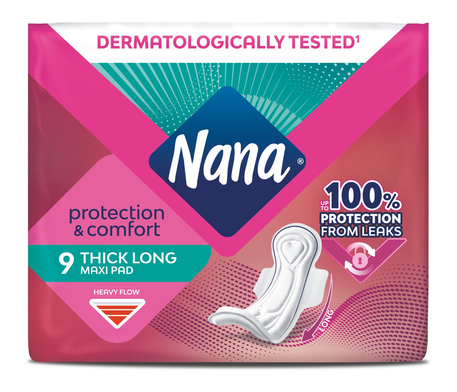 Maxi Long pads with wings