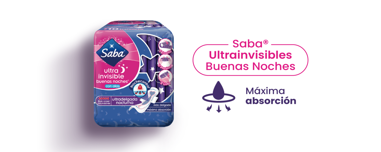 Imagen de un pack de Ultrainvisible Buenas Noches sobre un fondo transparente - Saba
