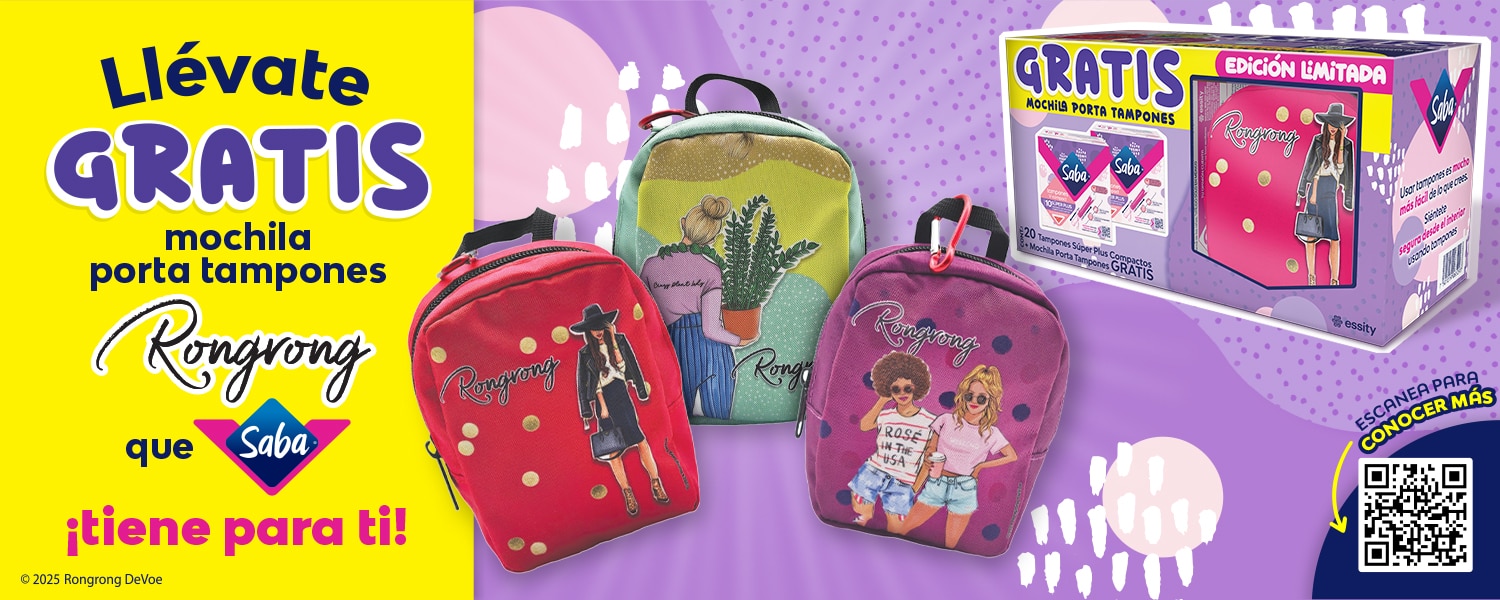 Tampones Super Plus Compactos 12x2x10 + Mochila Porta Tampones
